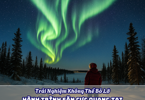 Hành Trình Săn Cực Quang Tại Yellowknife, Canada: Trải Nghiệm Không Thể Bỏ Lỡ